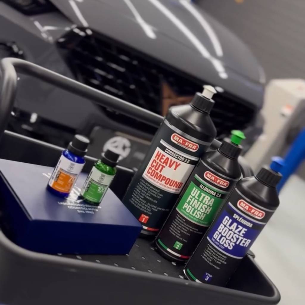 Keramische coating professioneel aangebracht