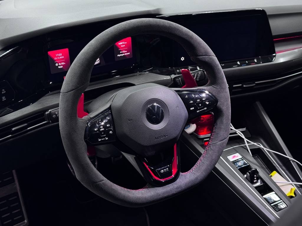 Alcantara stuurwiel voor Volkswagen Golf 8 GTI