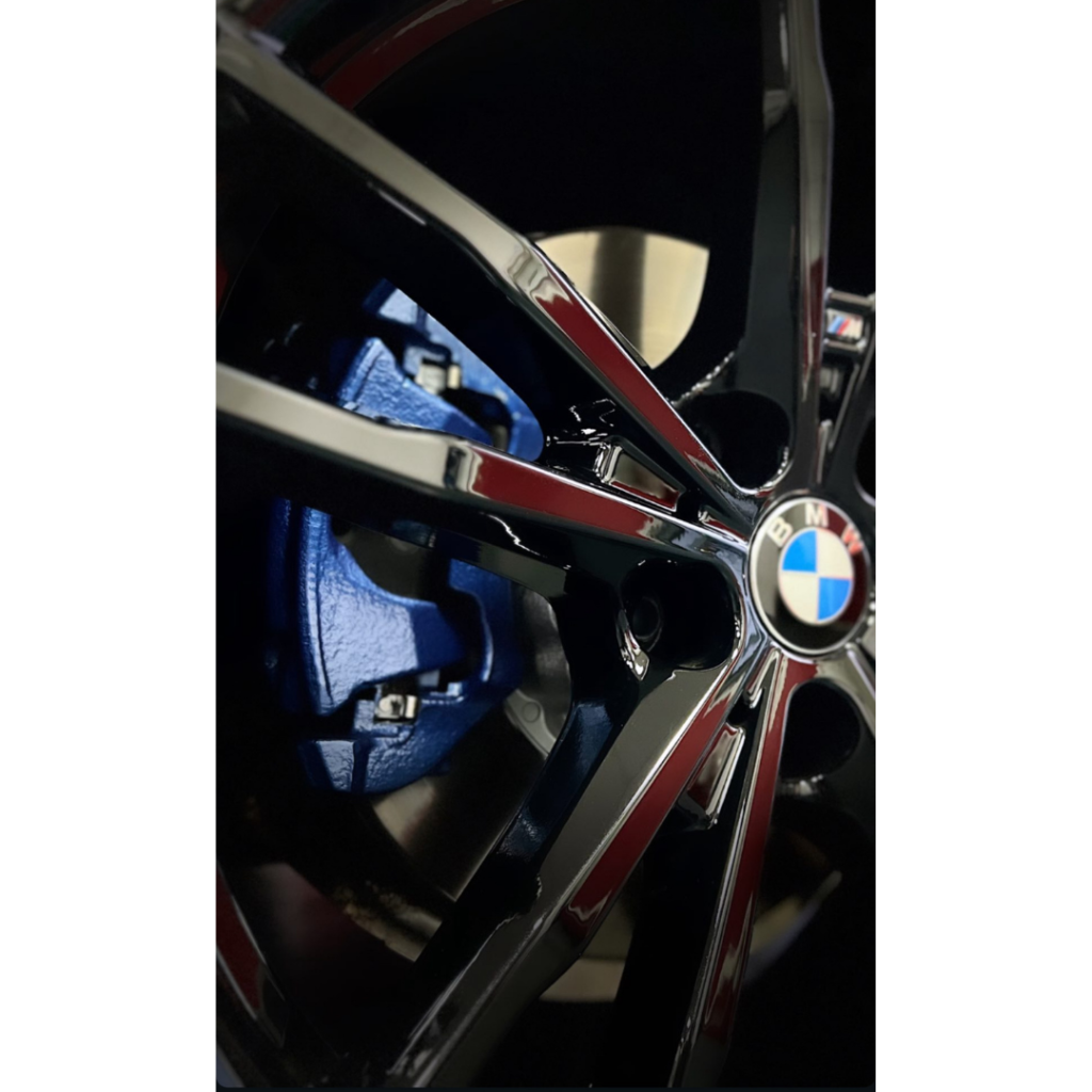 Remklauwen spuiten blauw