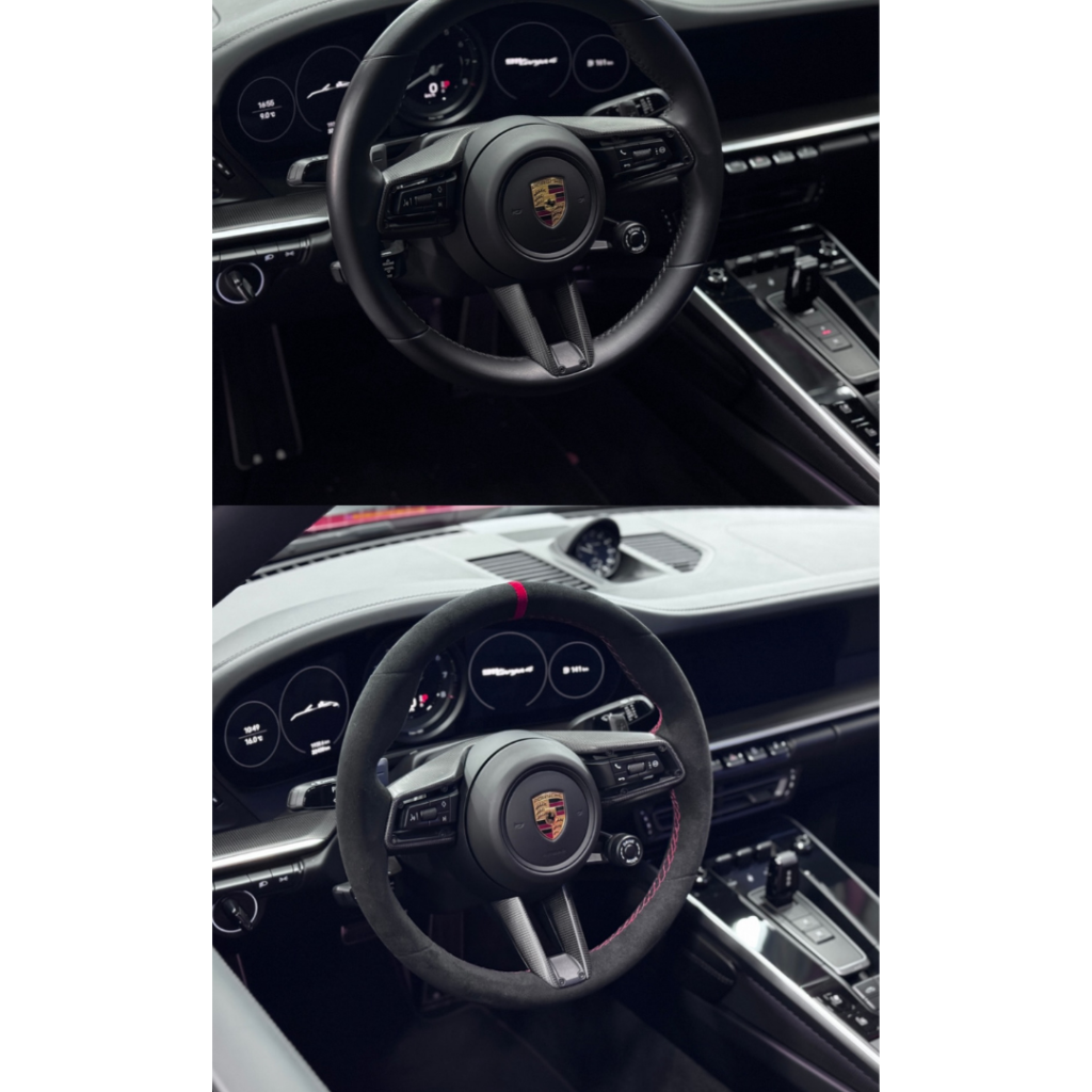 Porsche stuur herstellen
